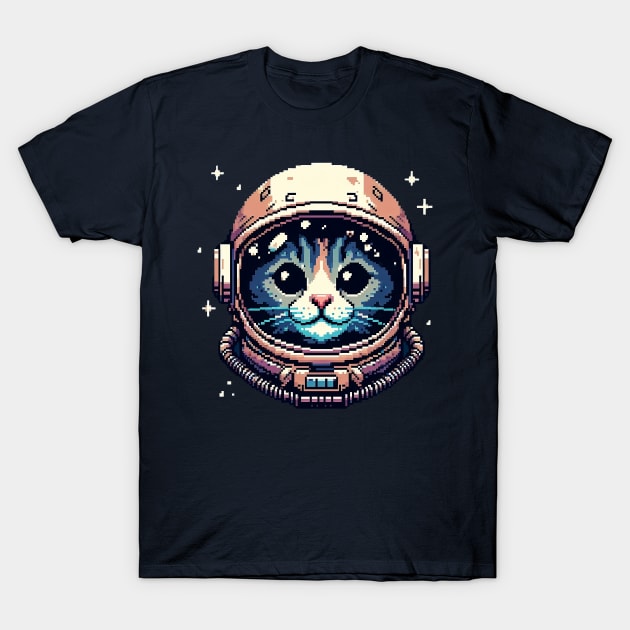 Cosmic cat T-Shirt by Astroman_Joe